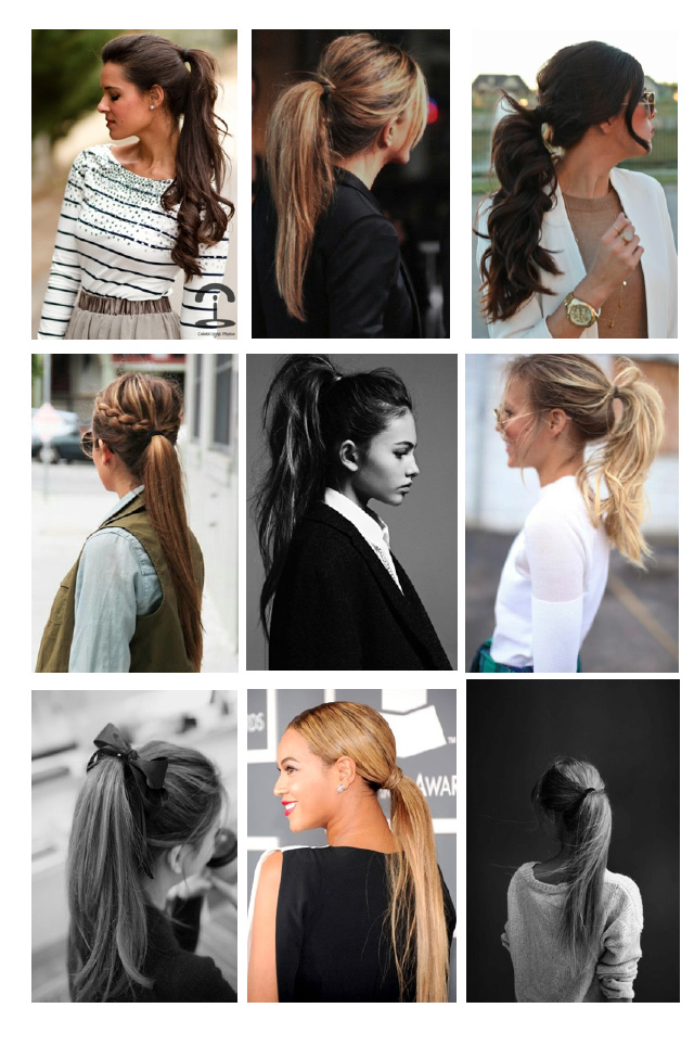 ponytails