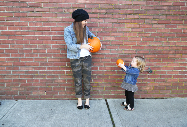 camo and a beanie