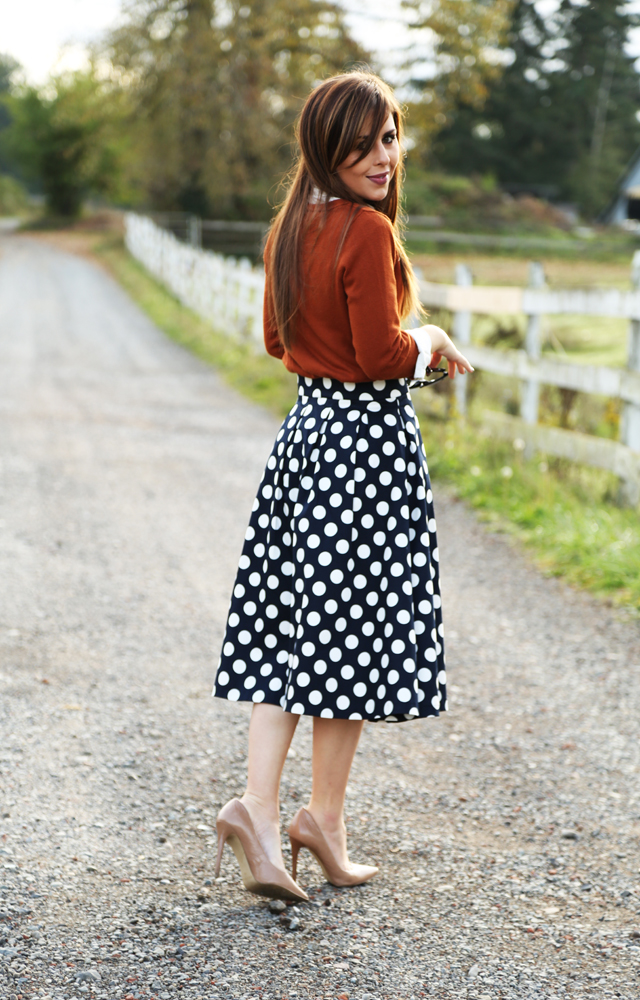 polka dot skirt 3