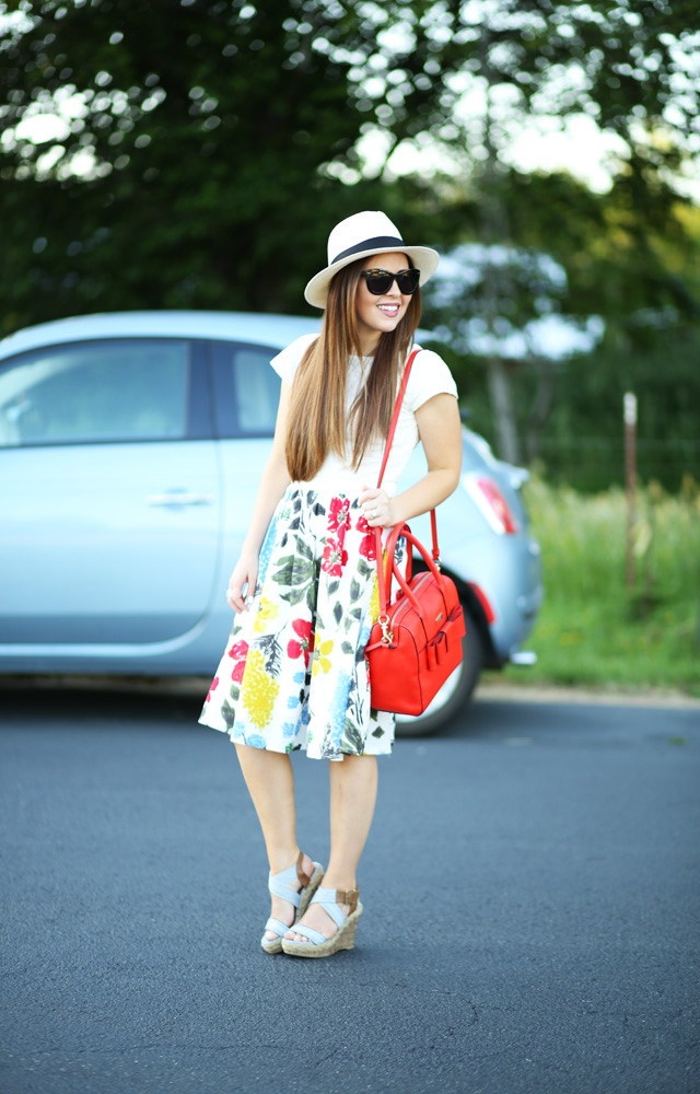 fit and flare summer dress