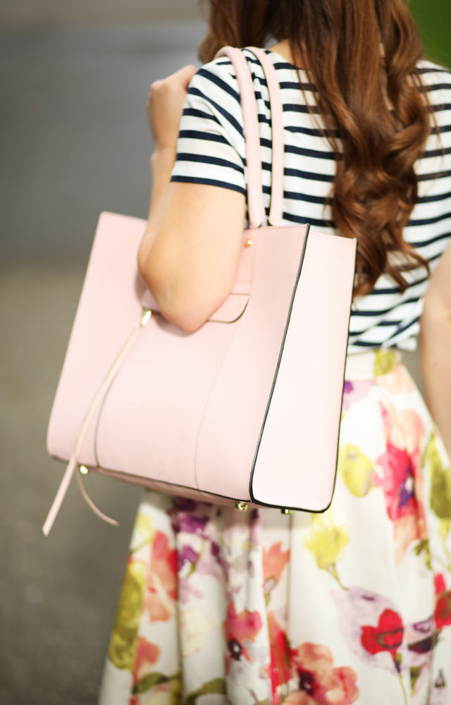 pink rebecca minkoff bag purse