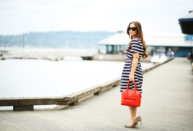 on the dock