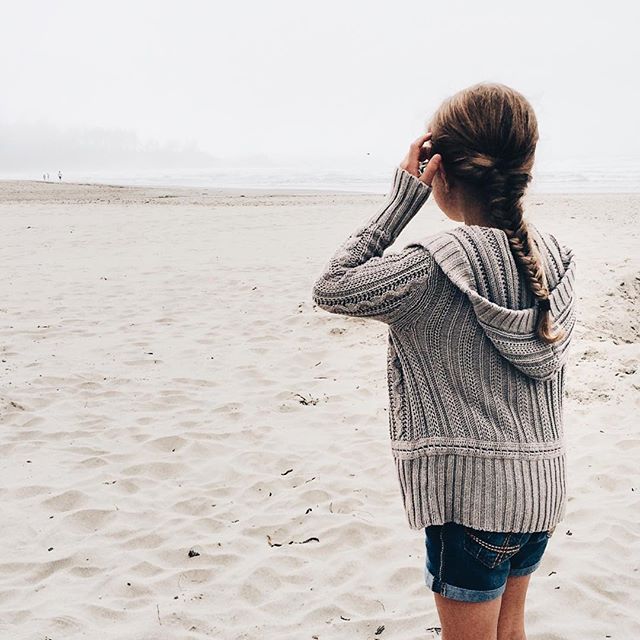 hannah on the beach