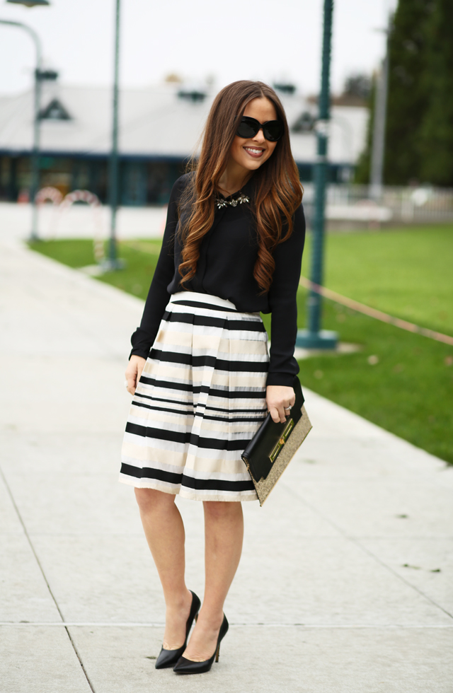 sixth and alder party skirt via corilynn