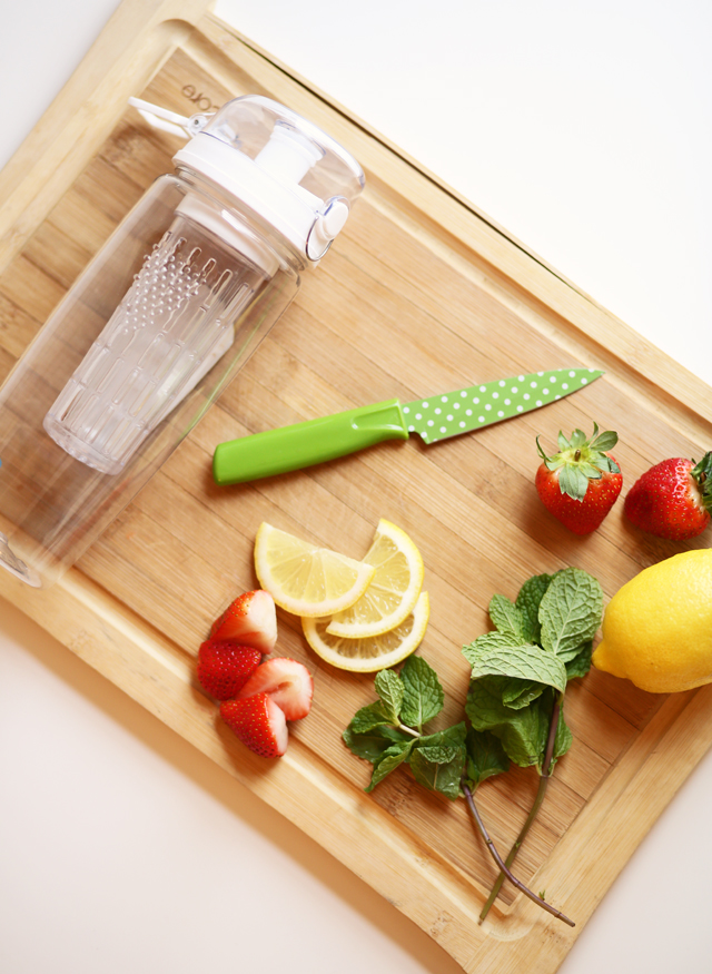 fruit infused water