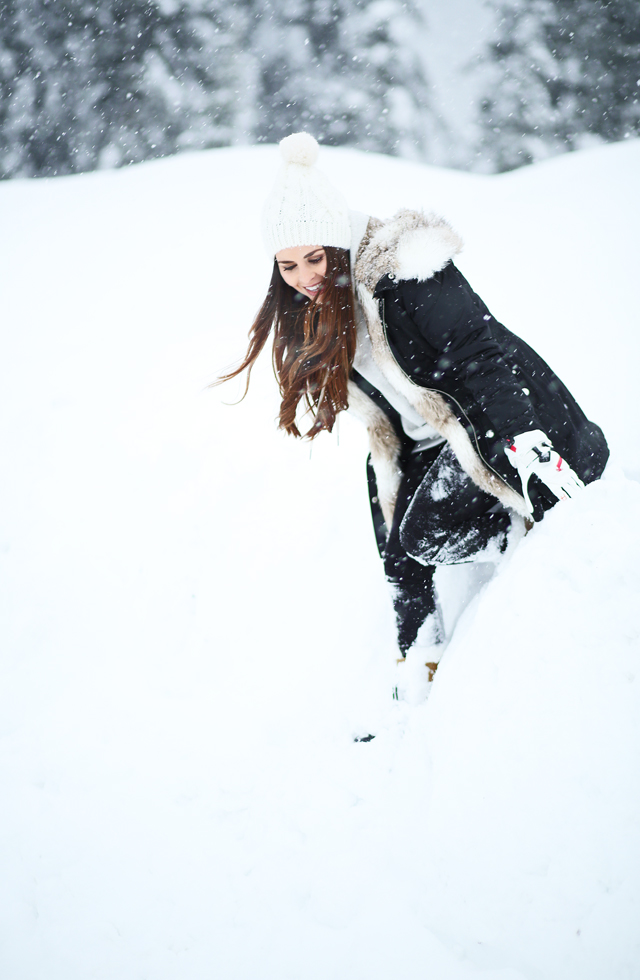 playing in the snow outfit