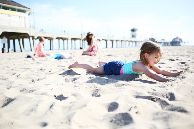 a day at the beach