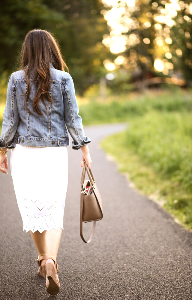 little white eyelet dress