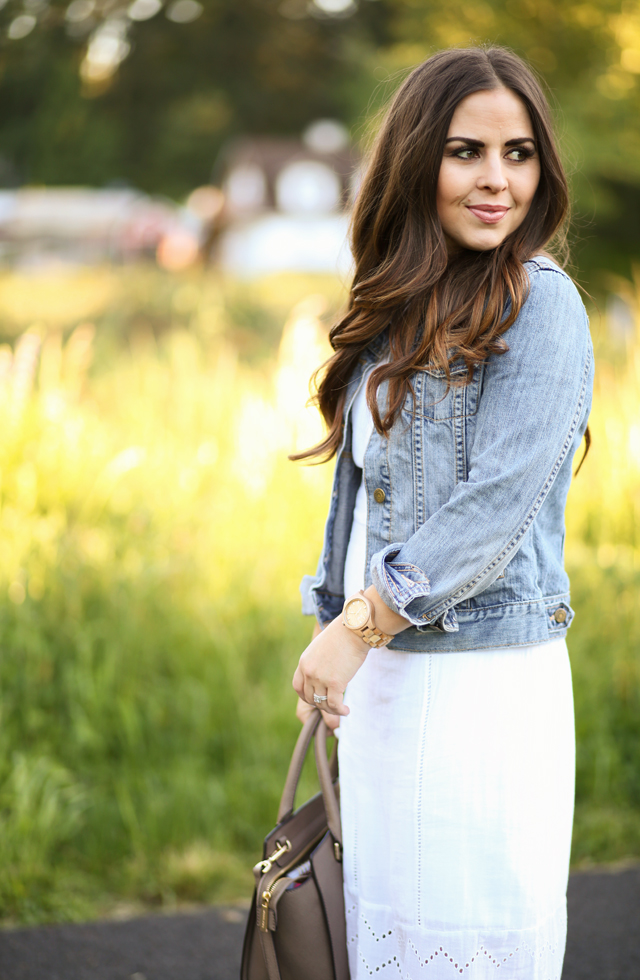 little white summer dress