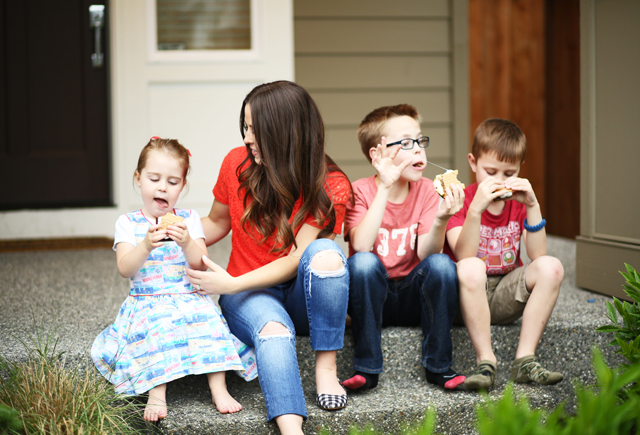 smores outside