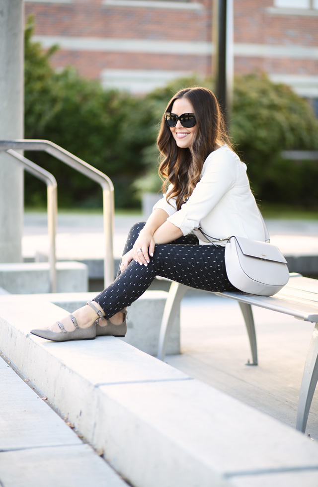 loft-pants-blouse-kate-spade-bag-payless-shoes