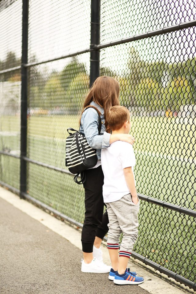 mom and kids athleisure