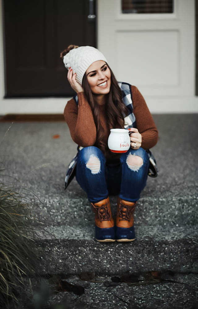 pom-beanie-and-waterfroof-boots-1