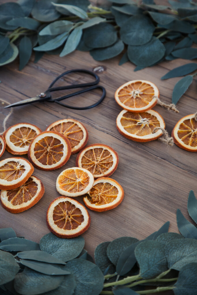 how to make dried orange slices