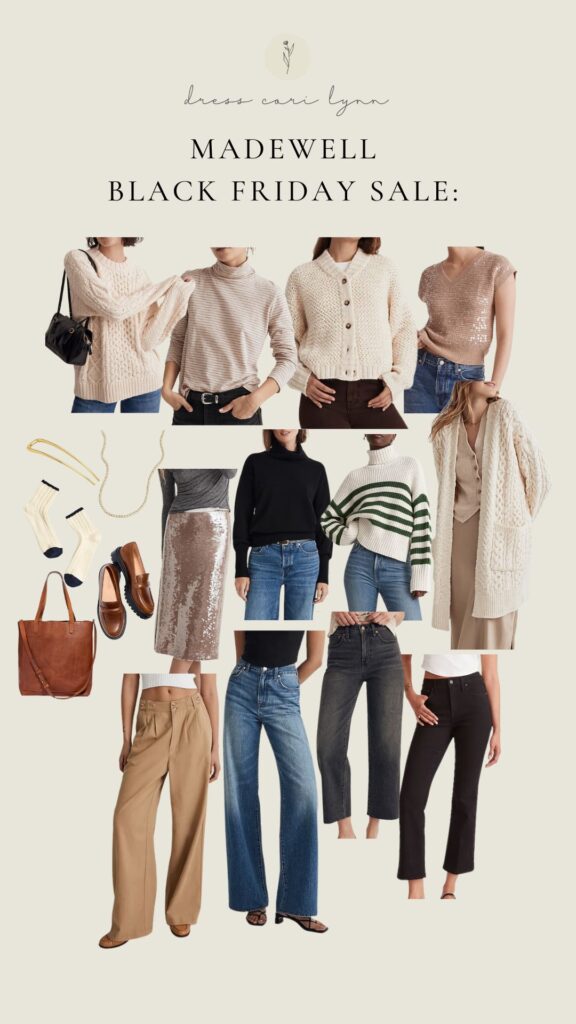 madewell black friday sale women's favorites